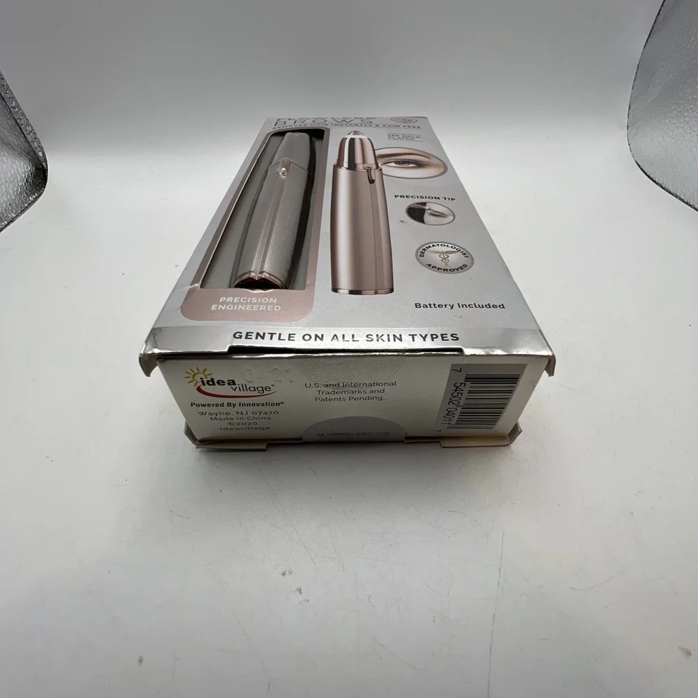 Finishing Touch Flawless Brows - Eyebrow Hair Remover Blush/Rose Gold NEW Sealed